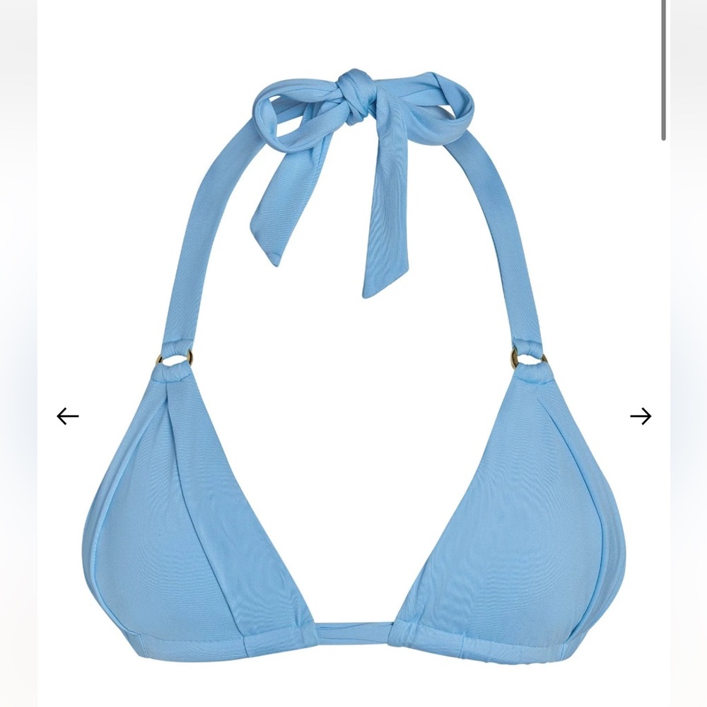 Monday Swimwear blue bikini set